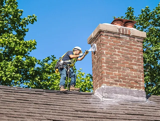 Vernon Chimney Sweep performing an inspection with advanced tools in Vernon, CT